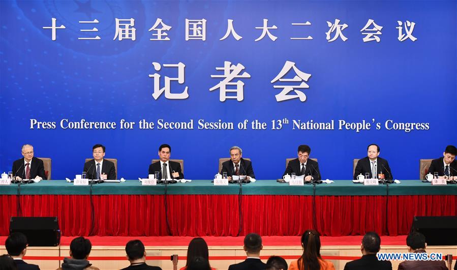 (TWO SESSIONS)CHINA-BEIJING-NPC-PRESS CONFERENCE (CN)