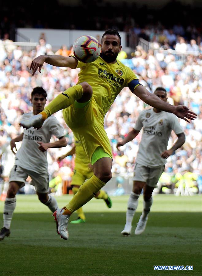 (SP)SPAIN-MADRID-SOCCER-SPANISH LEAGUE-REAL MADRID VS VILLARREAL