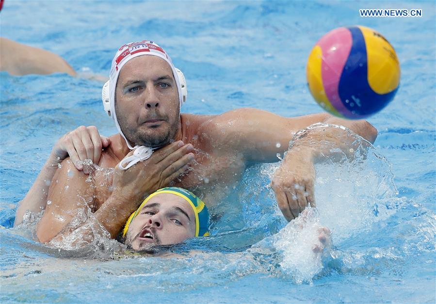 (SP)SERBIA-BELGRADE-WATER POLO-AUSTRALIA VS CROATIA