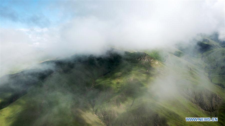 CHINA-GANSU-XIAHE-GRASSLAND-SCENERY (CN)