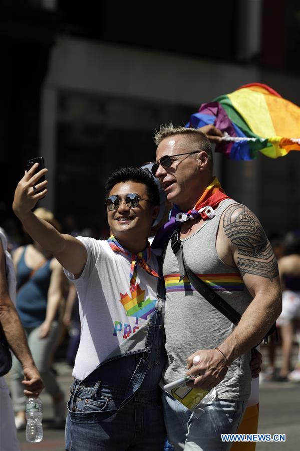 U.S.-NEW YORK-PRIDE PARADE