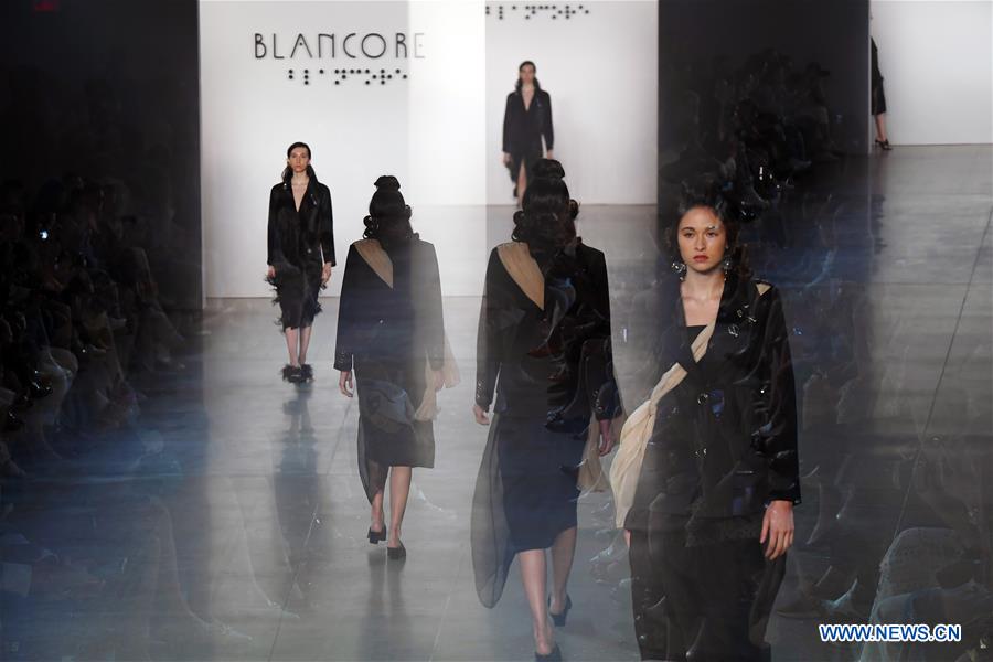 U.S.-NEW YORK-FASHION WEEK-BLANCORE