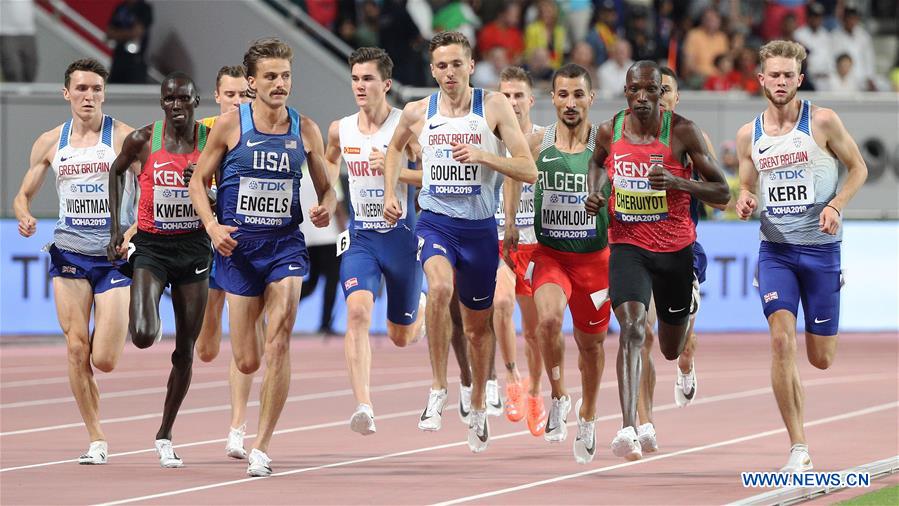 (SP)QATAR-DOHA-ATHLETICS-IAAF WORLD CHAMPIONSHIPS-MEN'S 1500M