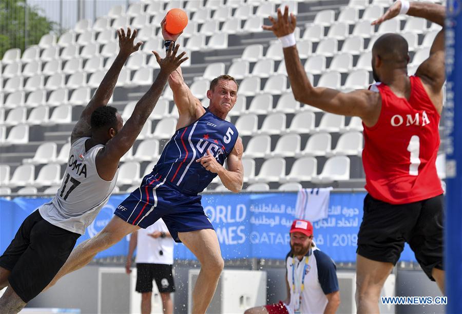 (SP)QATAR-DOHA-ANOC WORLD BEACH GAMES-BEACH HANDBALL