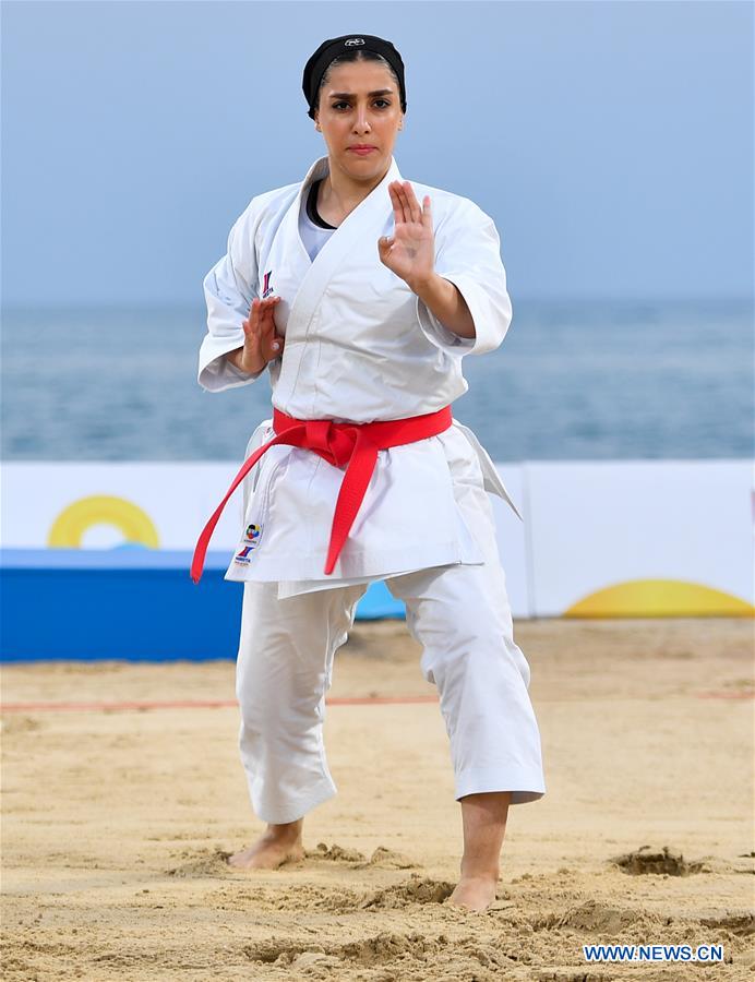 (SP)QATAR-DOHA-WORLD BEACH GAMES-WOMEN'S KARATE KATA