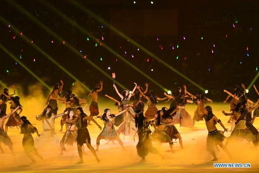 (SP)CHINA-WUHAN-7TH MILITARY WORLD GAMES-OPENING CEREMONY