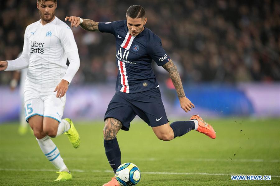 (SP)FRANCE-PARIS-SOCCER-LIGUE 1-PARIS SAINT-GERMAIN VS MARSEILLE