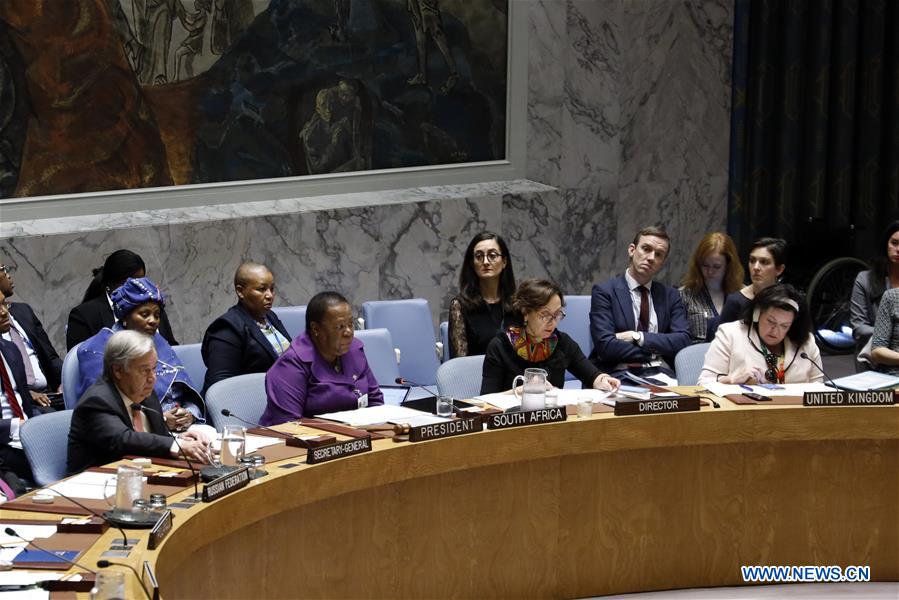 UN-SECURITY COUNCIL-WOMEN-PEACE AND SECURITY