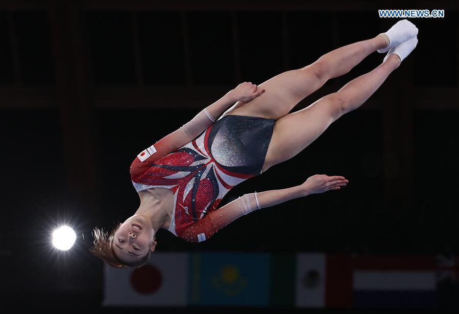 (SP)JAPAN-TOKYO-TRAMPOLINE-WORLD CHAMPIONSHIPS-WOMEN'S TRAMPOLINE INDIVIDUAL FINAL