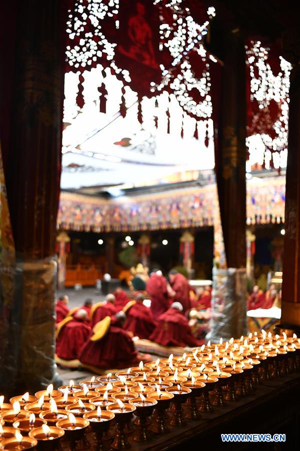 CHINA-LHASA-BUTTER LAMP FESTIVAL (CN)