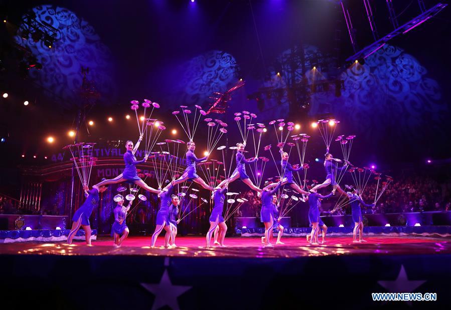 MONACO-MONTE-CARLO INTERNATIONAL CIRCUS FESTIVAL-CHINESE ACROBATS