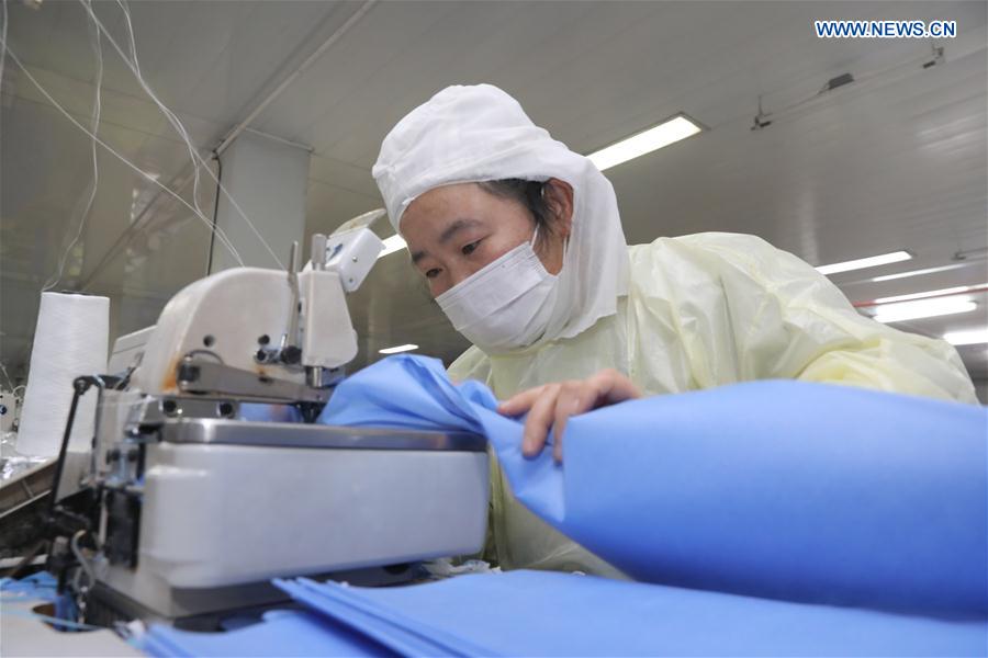 CHINA-CORONAVIRUS-PROTECTIVE EQUIPMENT-SUPPLY (CN)