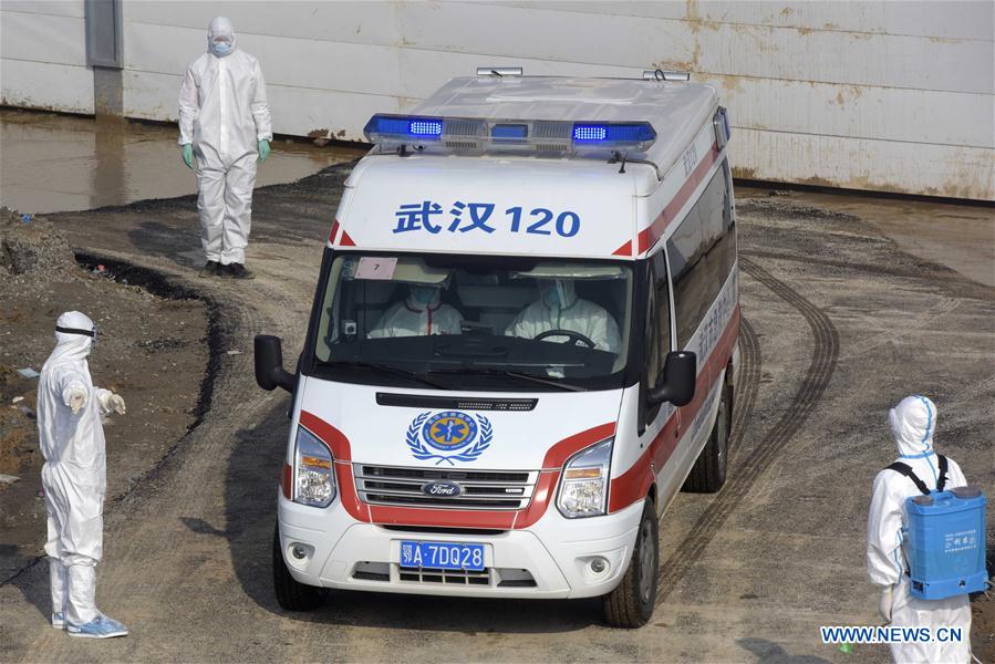 CHINA-HUBEI-WUHAN-HUOSHENSHAN HOSPITAL-PATIENTS (CN)