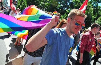 Around 8,000 people march in Baltic Pride parade in Riga