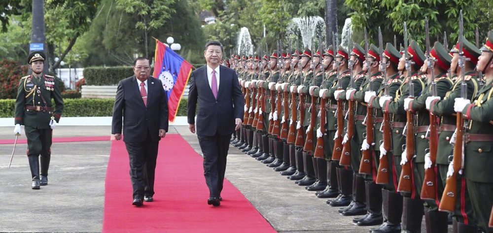 习近平访问老挝精彩图集（11月13日）